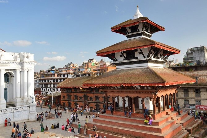 Intricate wood carvings at Bhaktapur Durbar Square