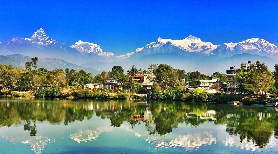 Local artisans in Pokhara showcasing crafts